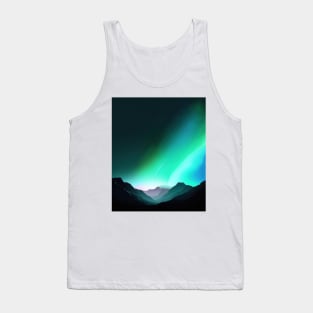 Minimalist - Aurora Borealis 03 Tank Top